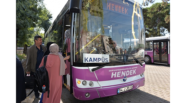 hendek kampus seferleri basliyor gundem